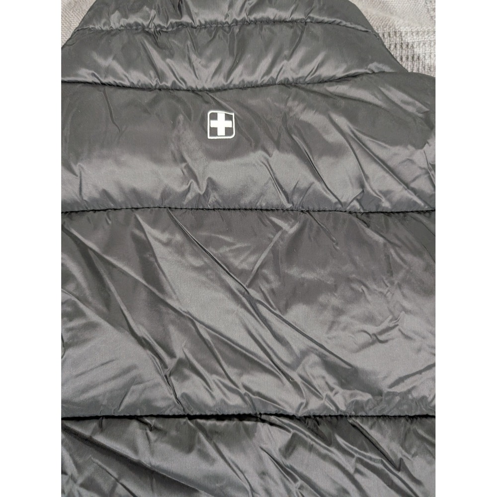 Swiss Tech Mens Black Puffer Vest Water Repellent PeakBlast XL 46-48 NWT - Picture 6 of 8